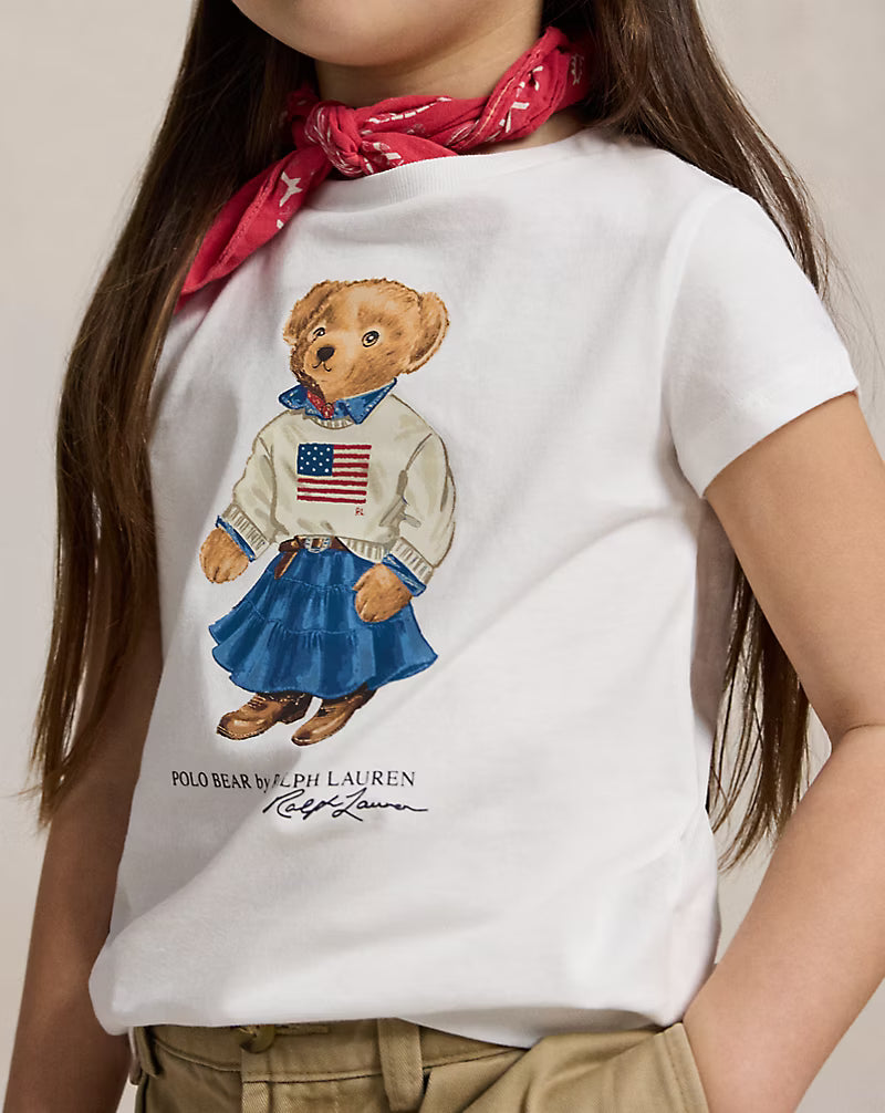 Polo Bear Cotton Jersey Tee