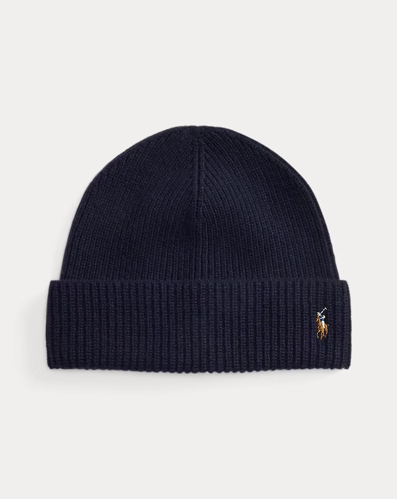 Signature Pony Wool-Blend Beanie