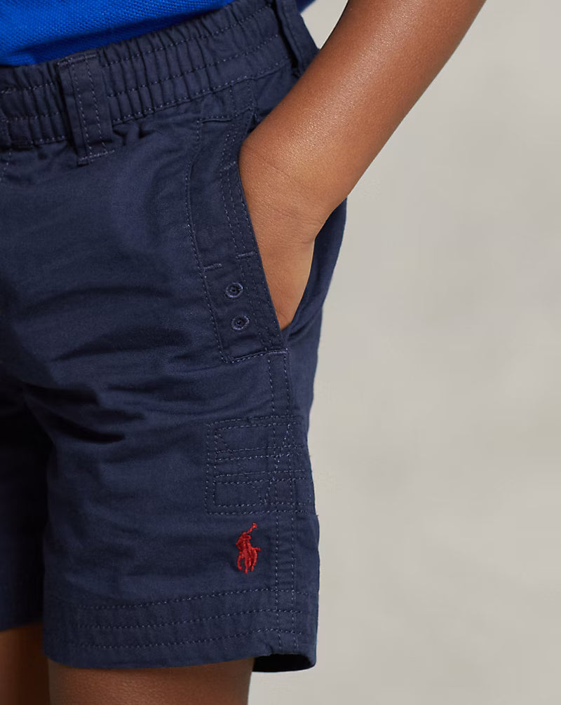 Cotton Chino Drawstring Short