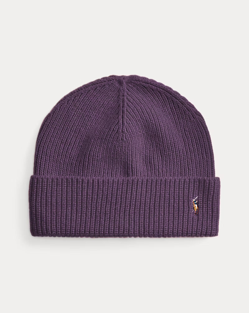 Signature Pony Wool-Blend Beanie