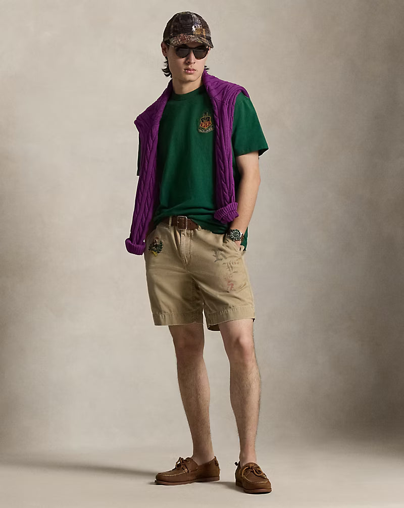 Classic Fit Embroidered Jersey T-Shirt