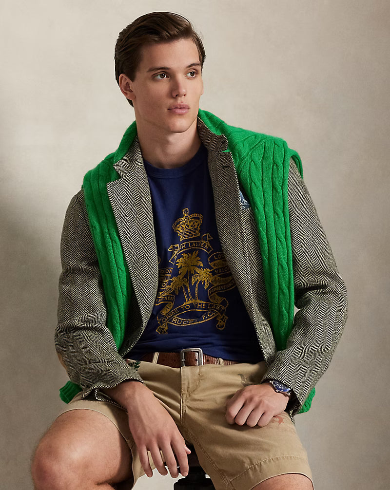 Classic Fit Jersey Graphic T-Shirt
