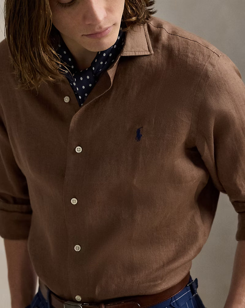 Classic Fit Linen Shirt