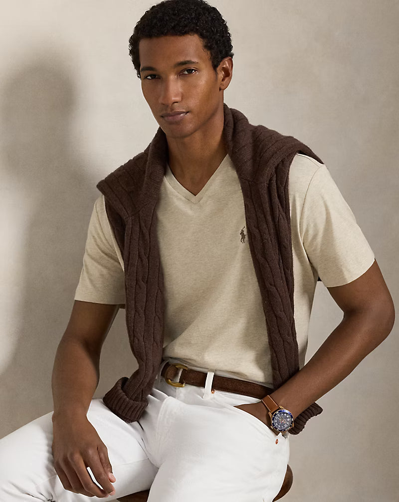 Classic Fit Jersey V-Neck T-Shirt