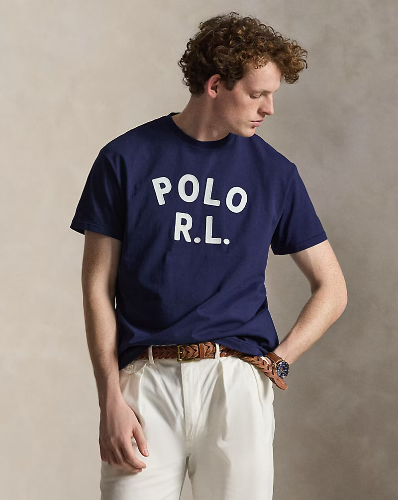 Classic Fit Logo Jersey T-Shirt
