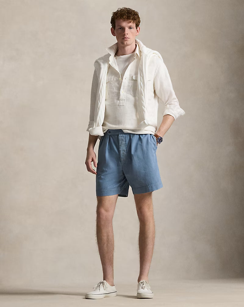 7-Inch Relaxed Fit Twill Officer’s Short