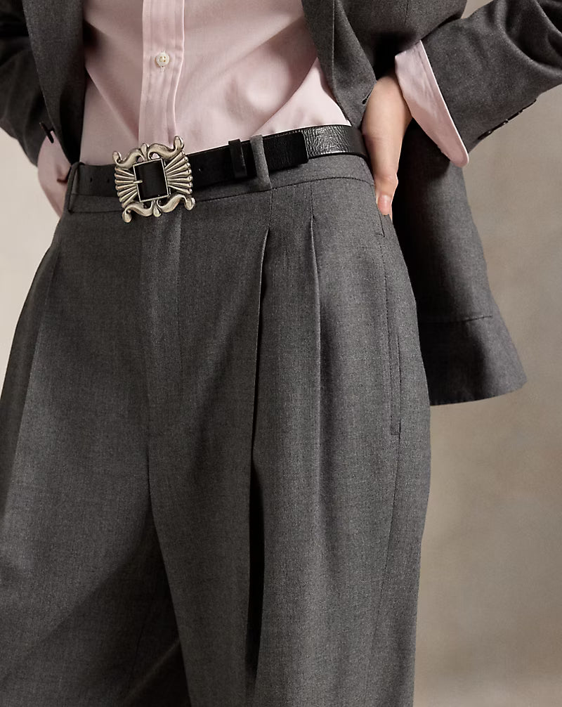 Wool-Blend Bacall Pant