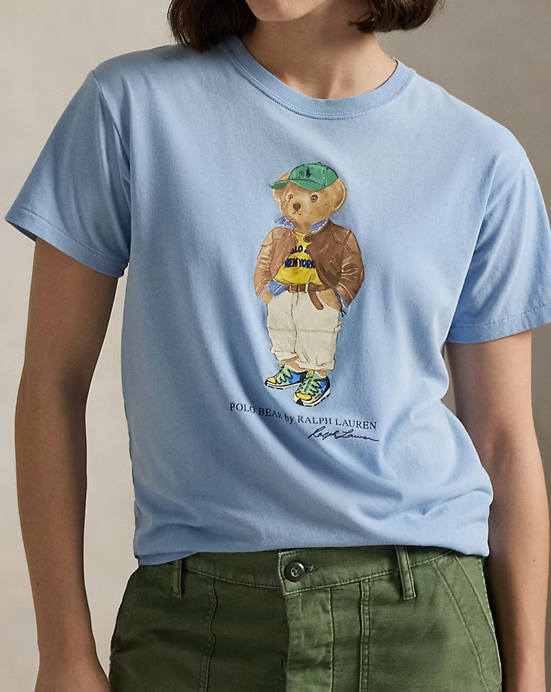 Polo Bear Cotton Jersey Tee