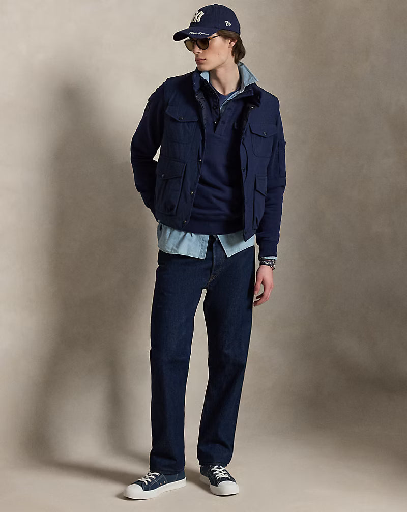 Loopback Fleece Utility Sweatshirt