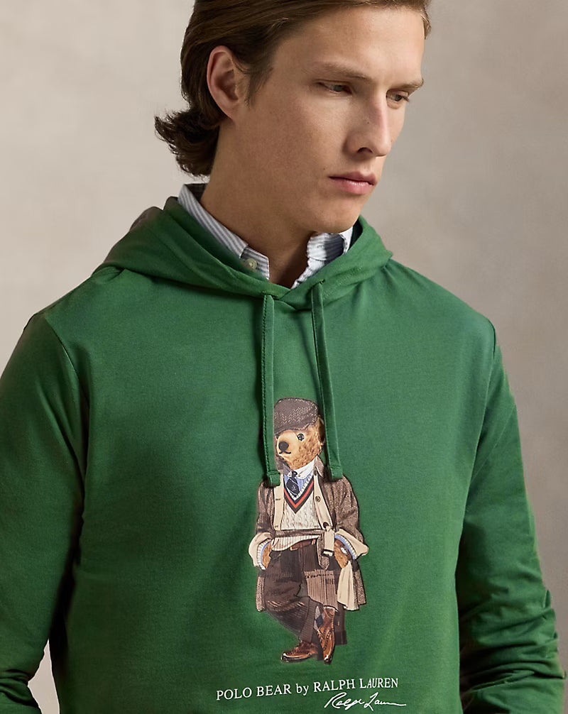 Polo Bear Jersey Hooded T-Shirt