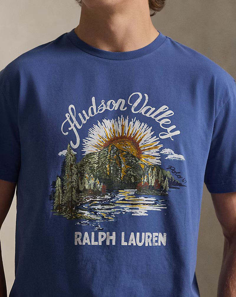 Classic Fit Jersey Graphic T-Shirt