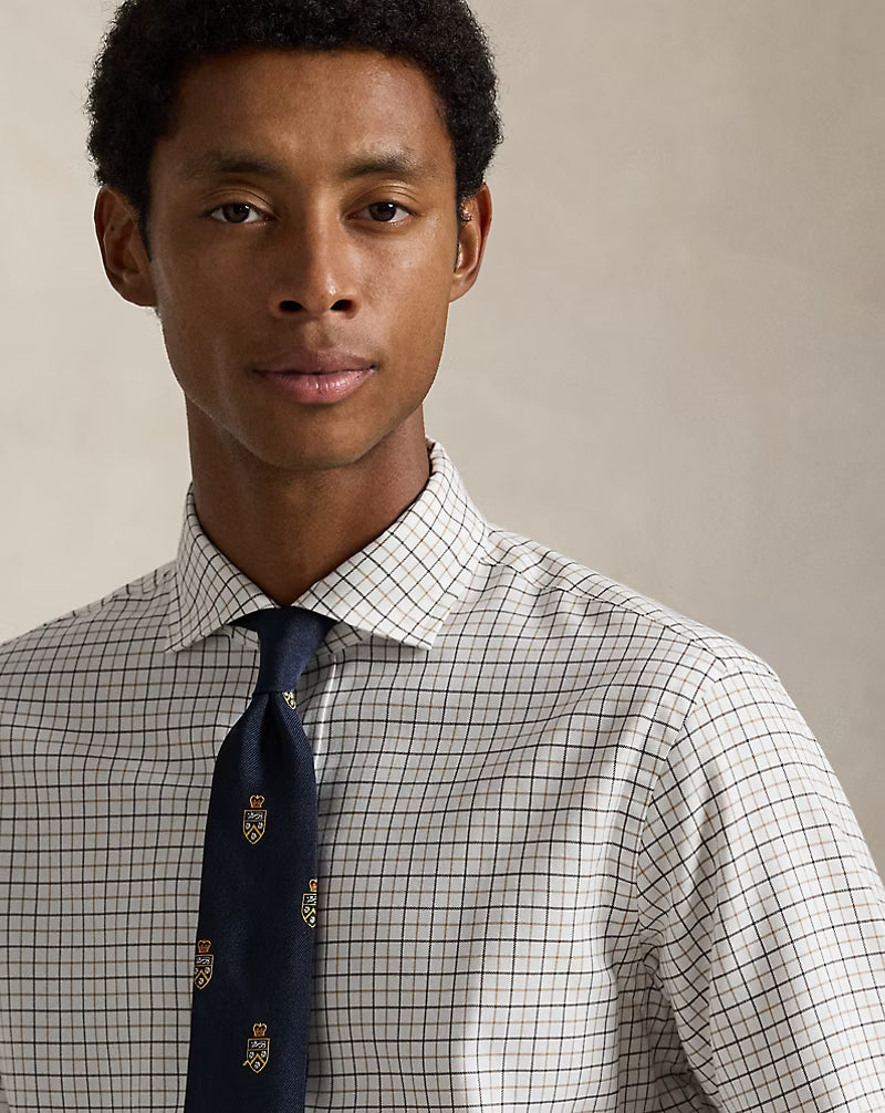 Classic Fit Tattersall Twill Shirt