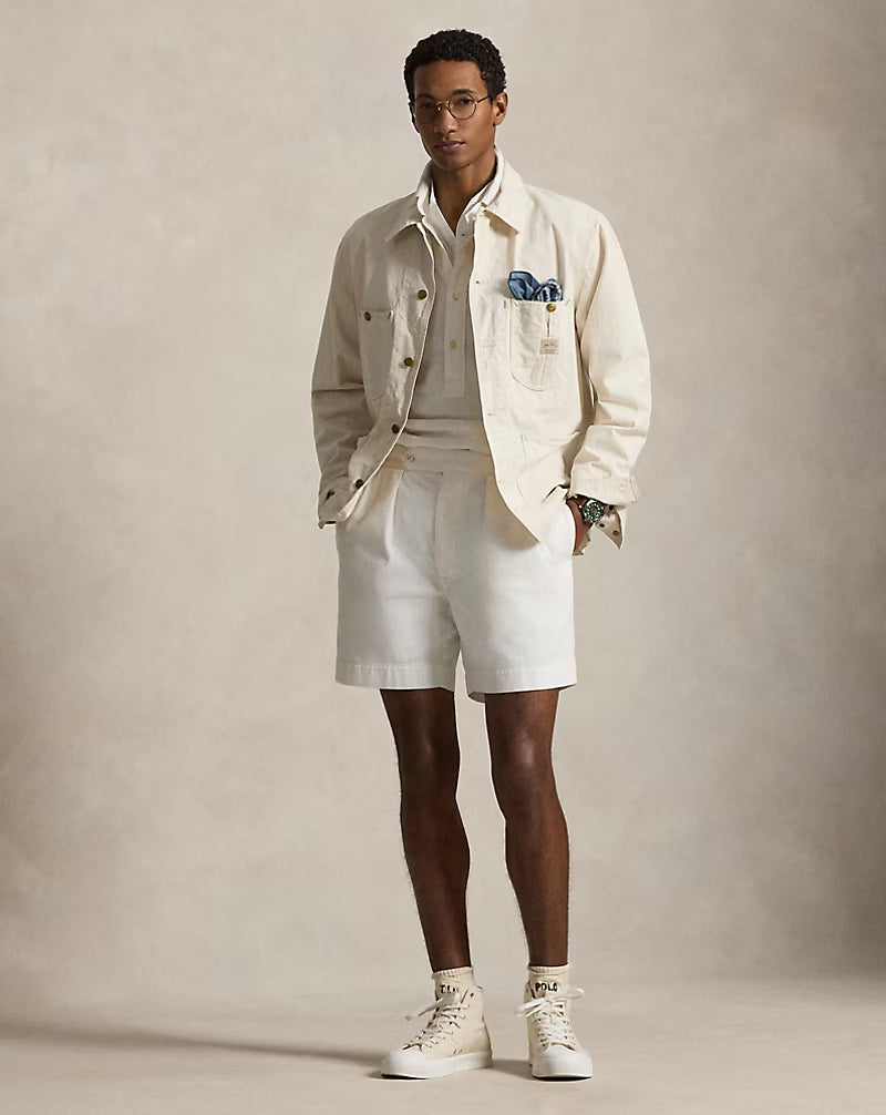 7-Inch Relaxed Fit Twill Officer’s Short