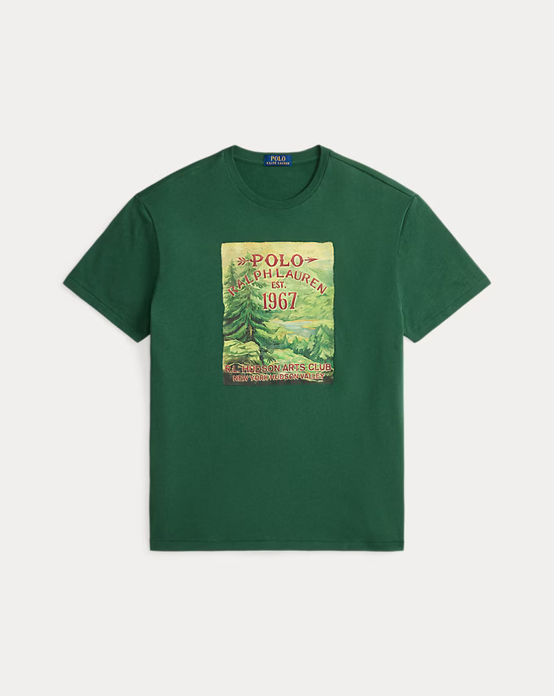 Classic Fit Jersey Graphic T-Shirt