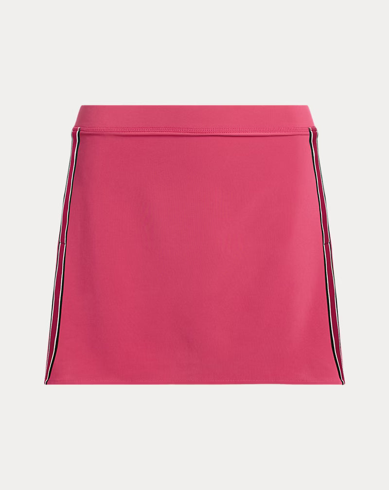 Snapped-Placket Performance Skort