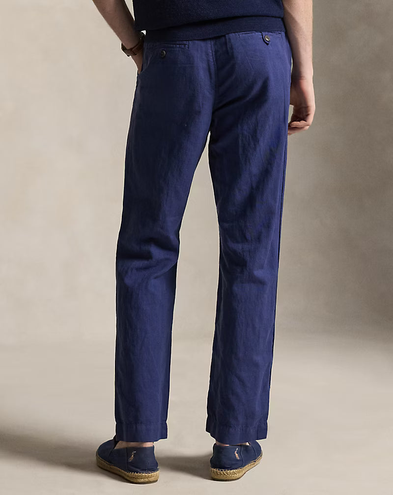 Bedford Classic Fit Linen-Cotton Pant
