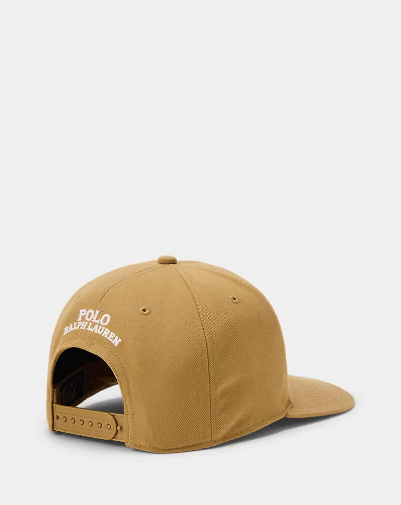 Twill High-Crown Ball Cap