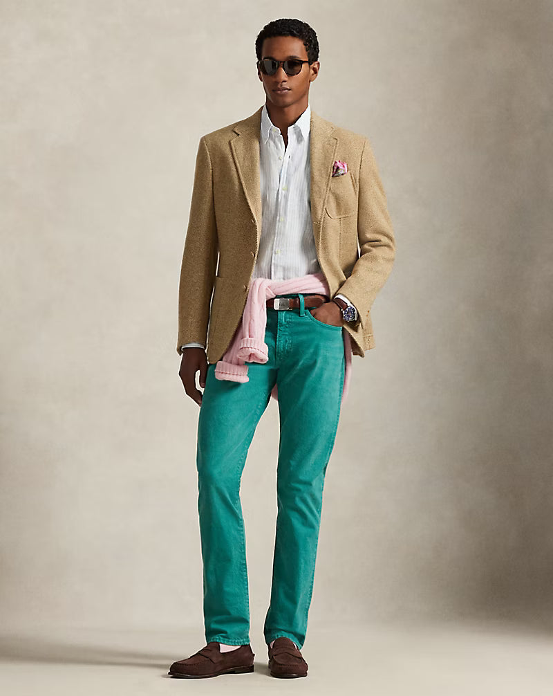 Classic Fit Striped Linen Shirt