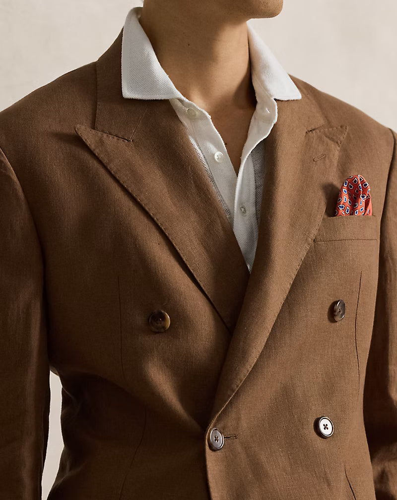 Polo Tailored Fit Linen Suit Jacket