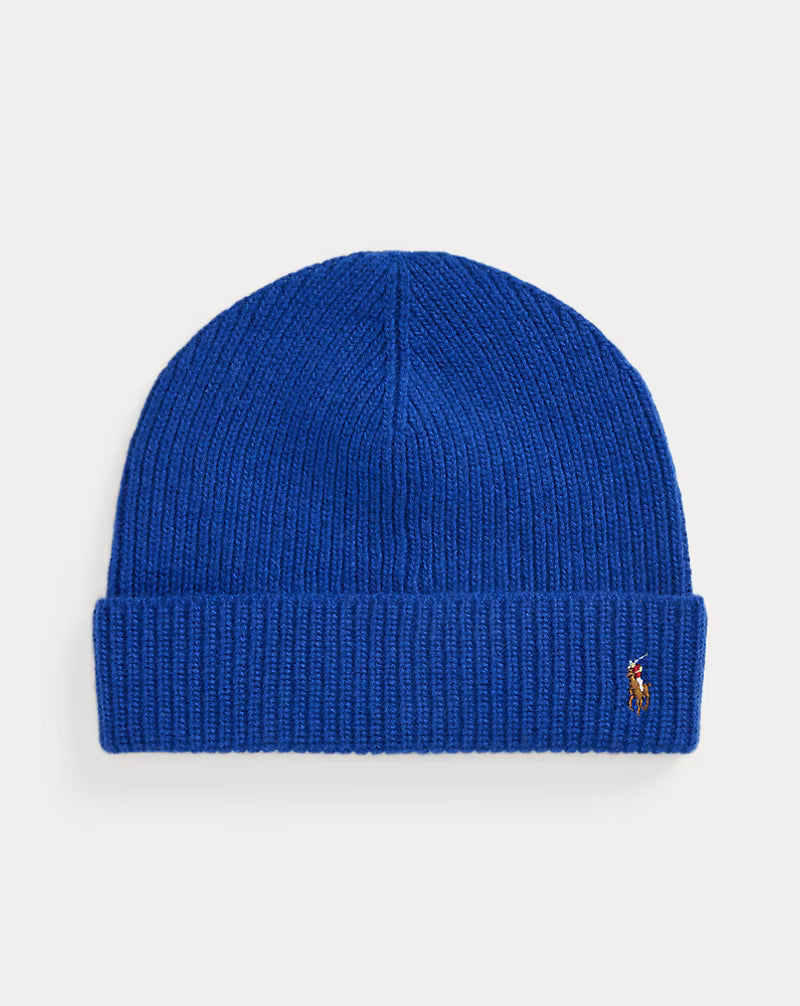 Signature Pony Wool-Blend Beanie