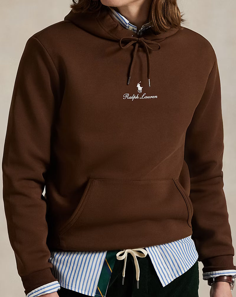 Logo Double-Knit Hoodie