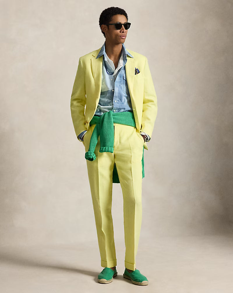 Polo Tailored Fit Linen Suit Jacket