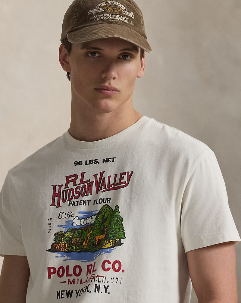 Classic Fit Jersey Graphic T-Shirt