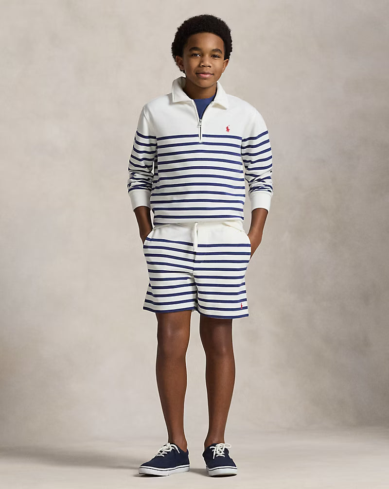 Striped French Terry Short
