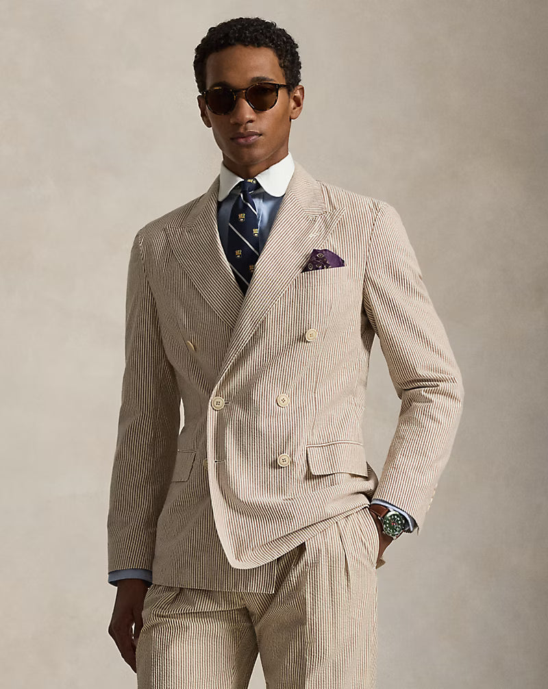 Polo Soft Tailored Fit Seersucker Jacket