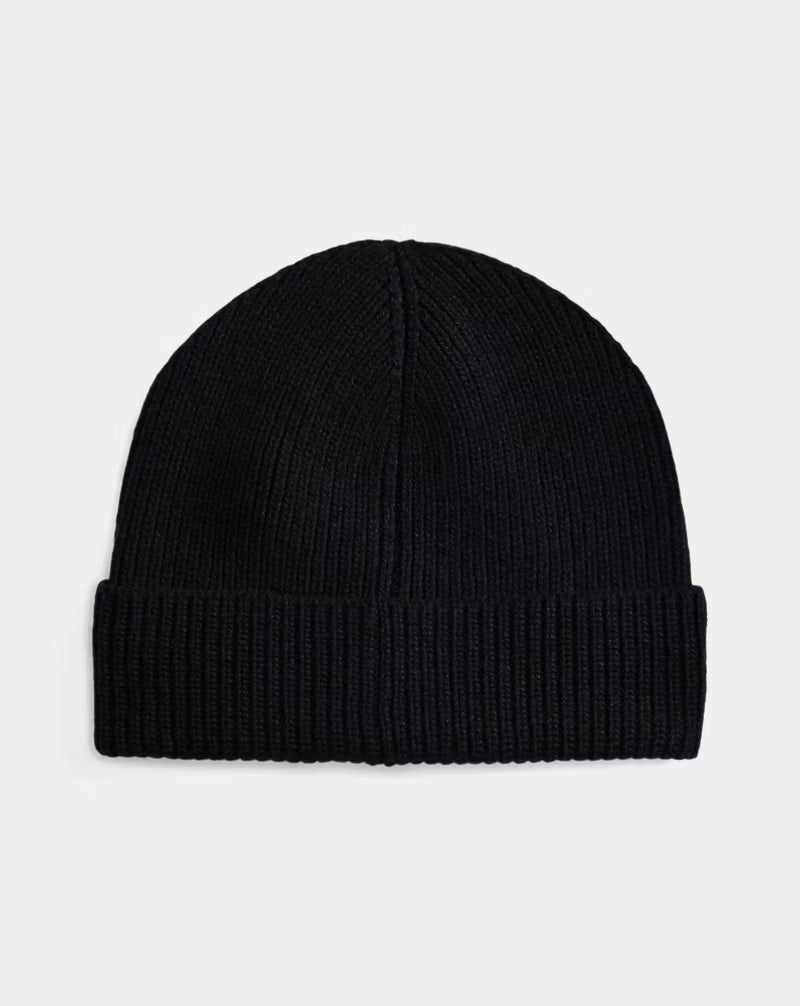 Signature Pony Wool-Blend Beanie