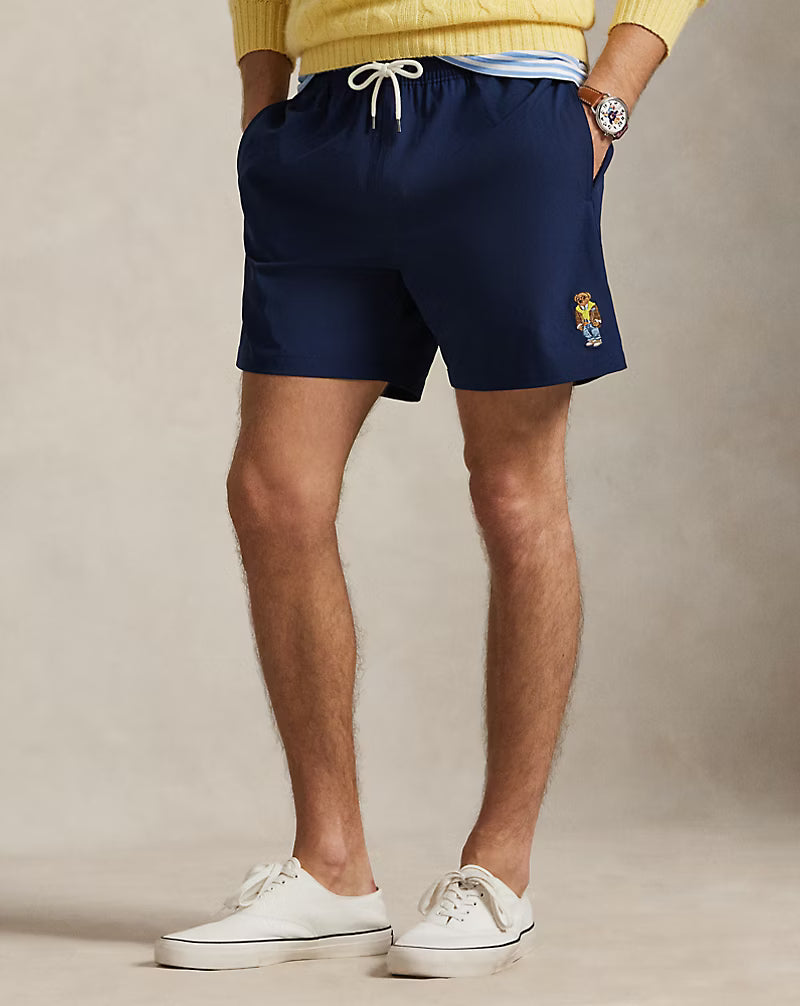 5.75-Inch Traveler Polo Bear Swim Trunk