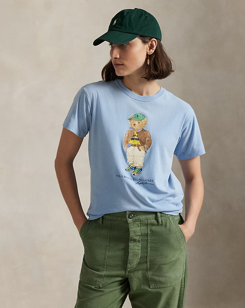 Polo Bear Cotton Jersey Tee