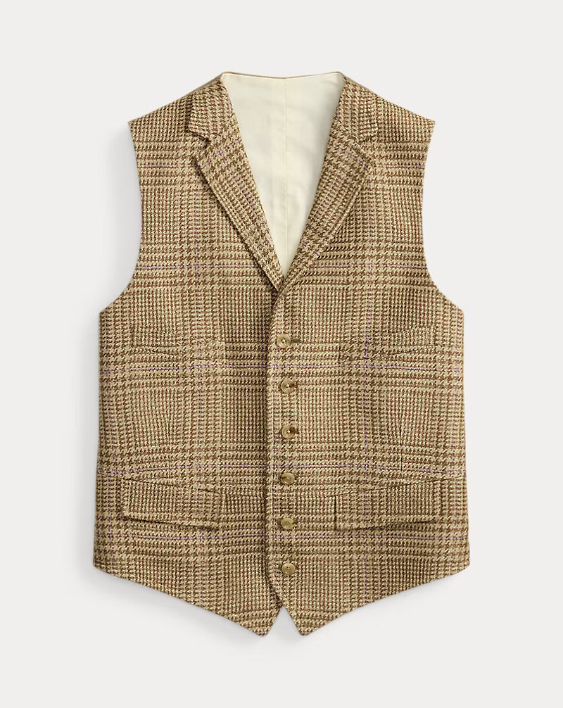 Summer Tweed Vest