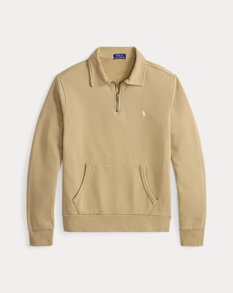 Loopback Fleece Quarter-Zip Sweatshirt