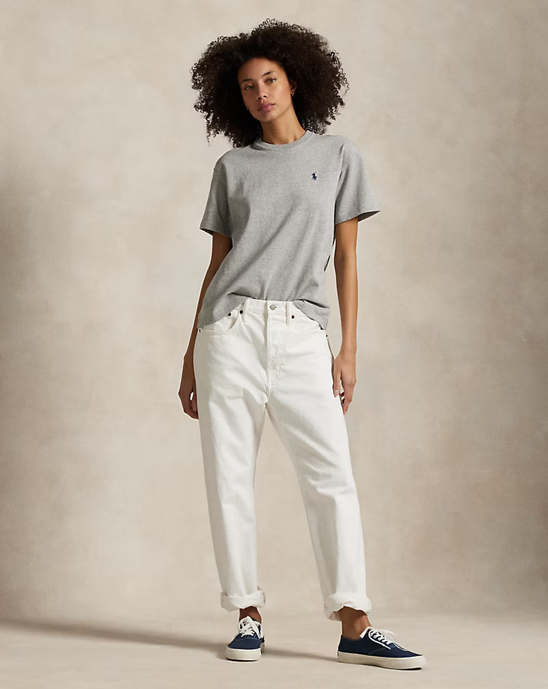 Relaxed Fit Cotton Jersey Tee