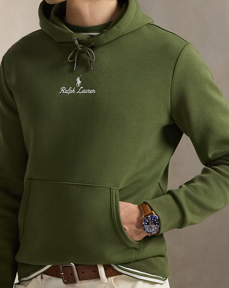 Logo Double-Knit Hoodie