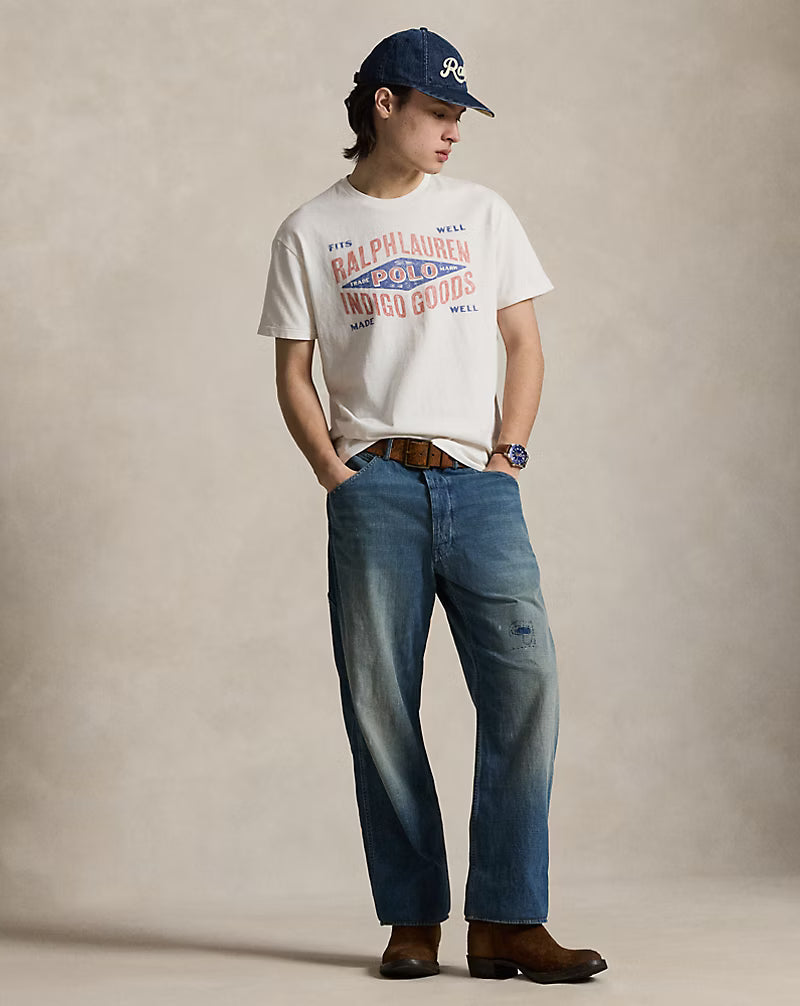Classic Fit Jersey Graphic T-Shirt