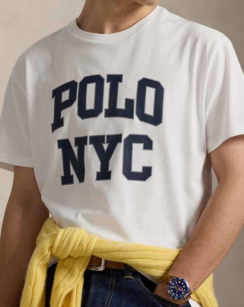 Classic Fit Jersey Graphic T-Shirt