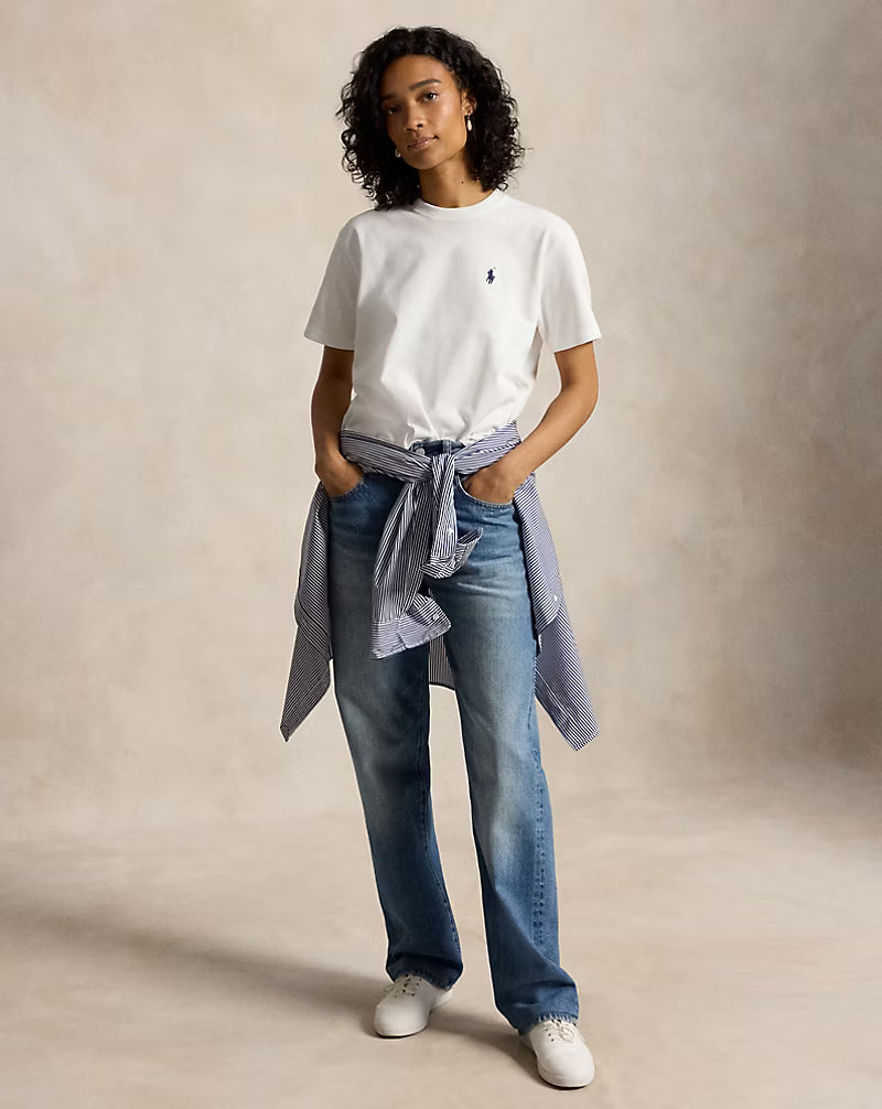 Relaxed Fit Cotton Jersey Tee