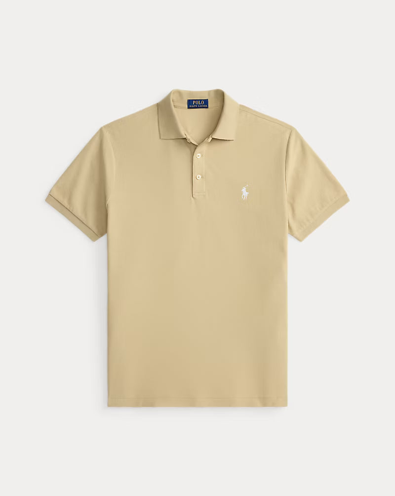 Custom Slim Fit Honeycomb-Mesh Polo