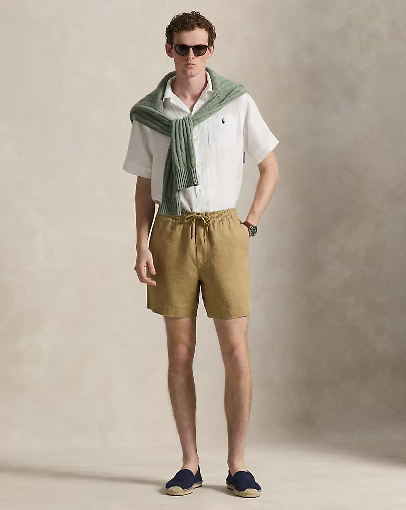 6-Inch Polo Prepster Linen Short