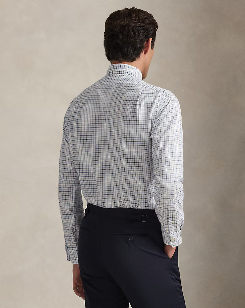Classic Fit Tattersall Twill Shirt