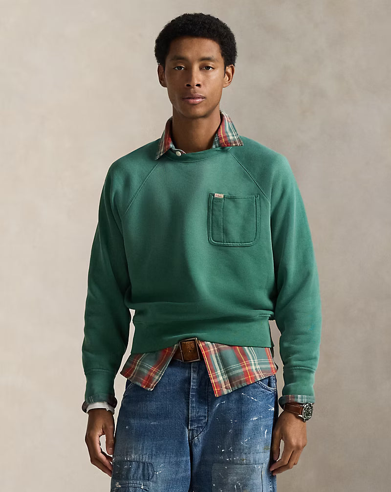 Vintage Fit Fleece Sweatshirt
