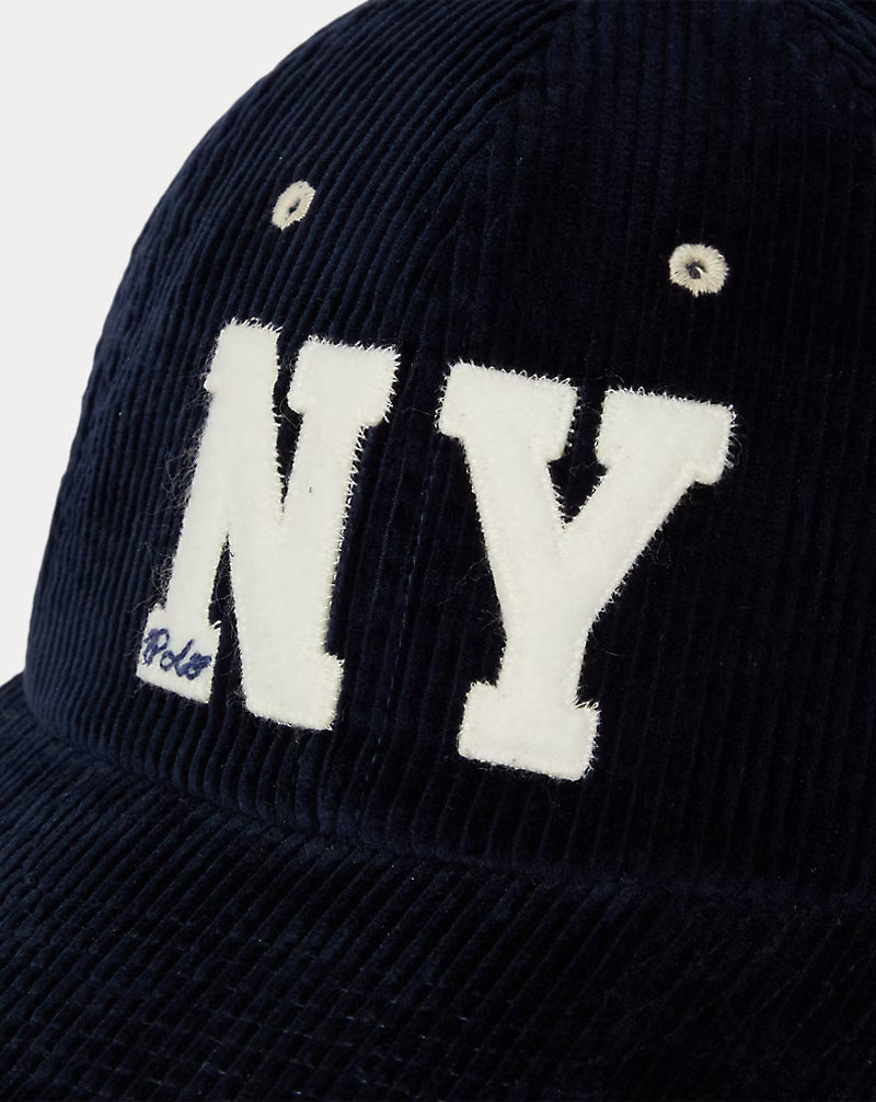 NY Patch Corduroy Ball Cap