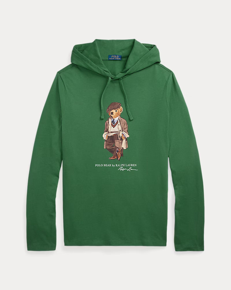 Polo Bear Jersey Hooded T-Shirt
