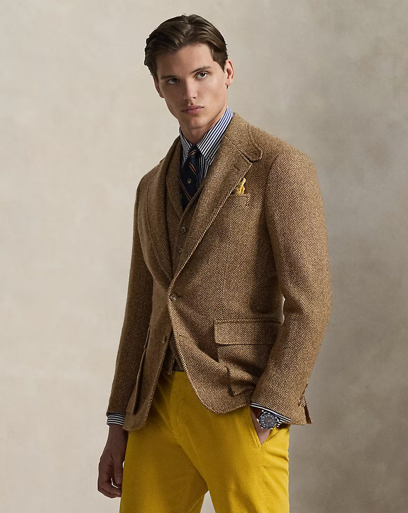 The RL67 Herringbone Tweed Jacket