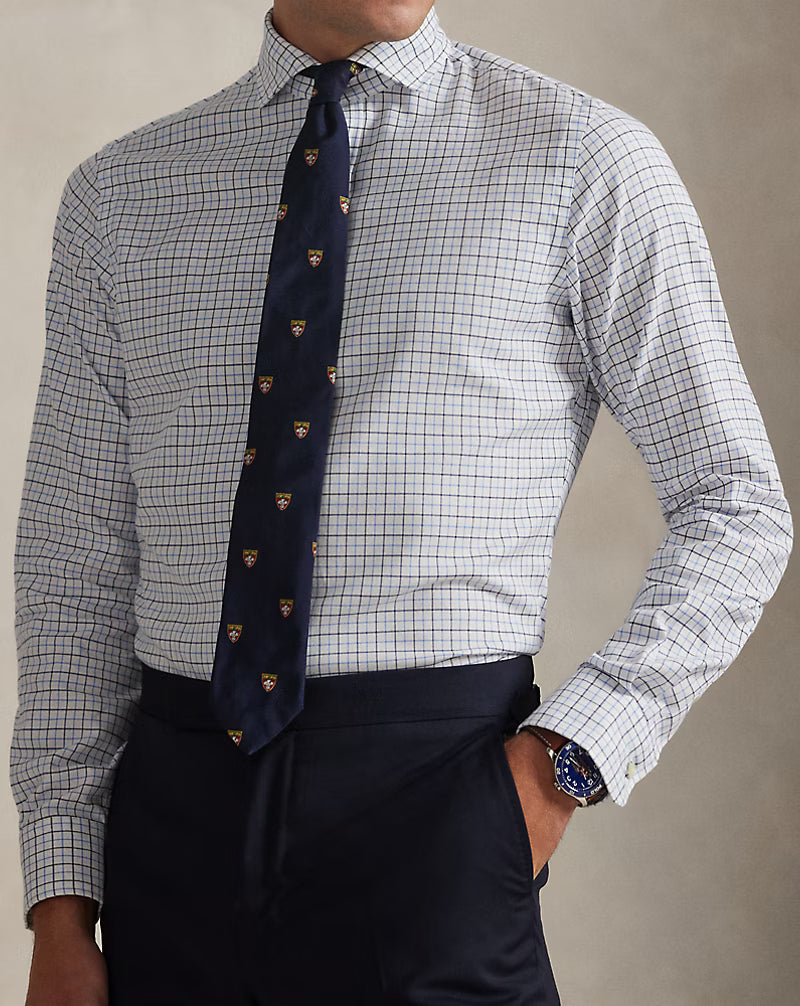 Classic Fit Tattersall Twill Shirt
