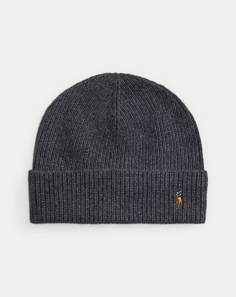 Signature Pony Wool-Blend Beanie