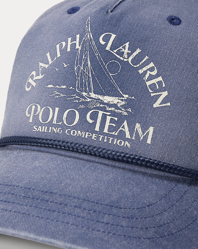 Twill Graphic Trucker Cap