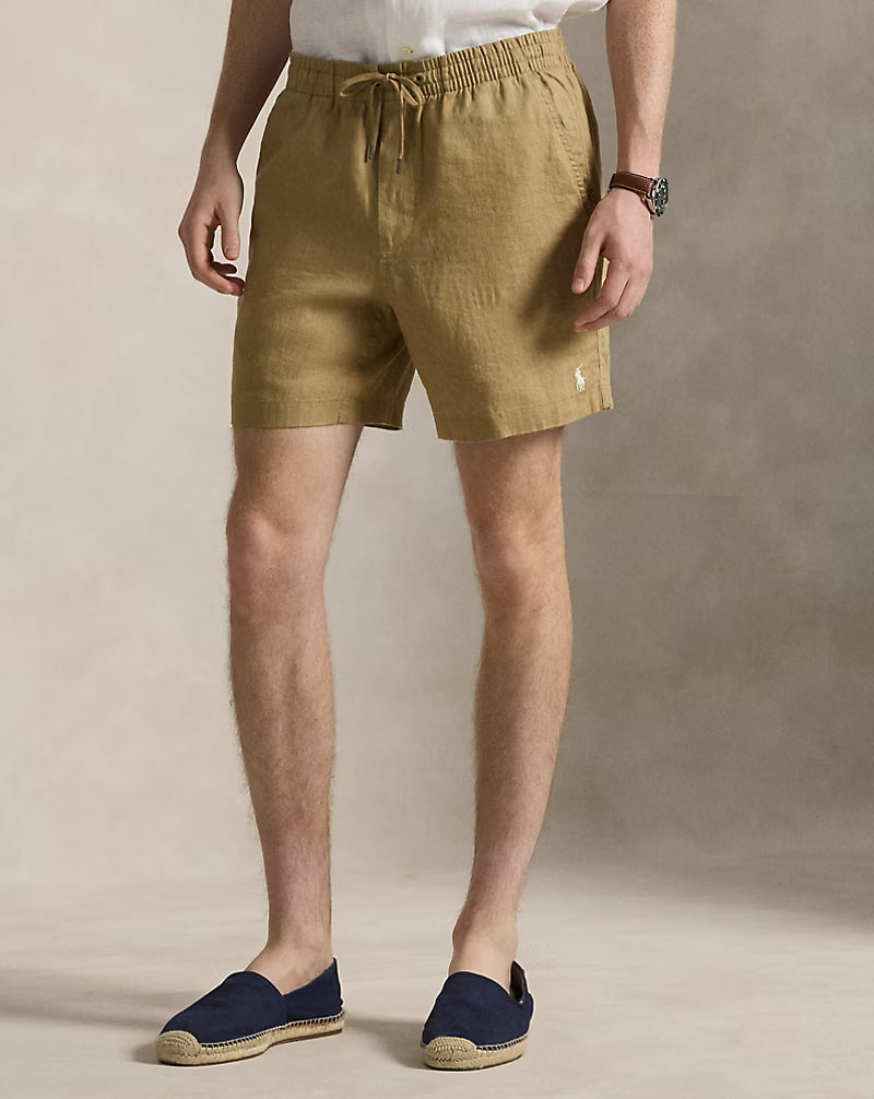 6-Inch Polo Prepster Linen Short
